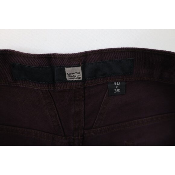 Deadstock Vintage 90s Marithe Francois Girbaud Mens 40x35 Baggy Wide Leg Jeans - Picture 8 of 16